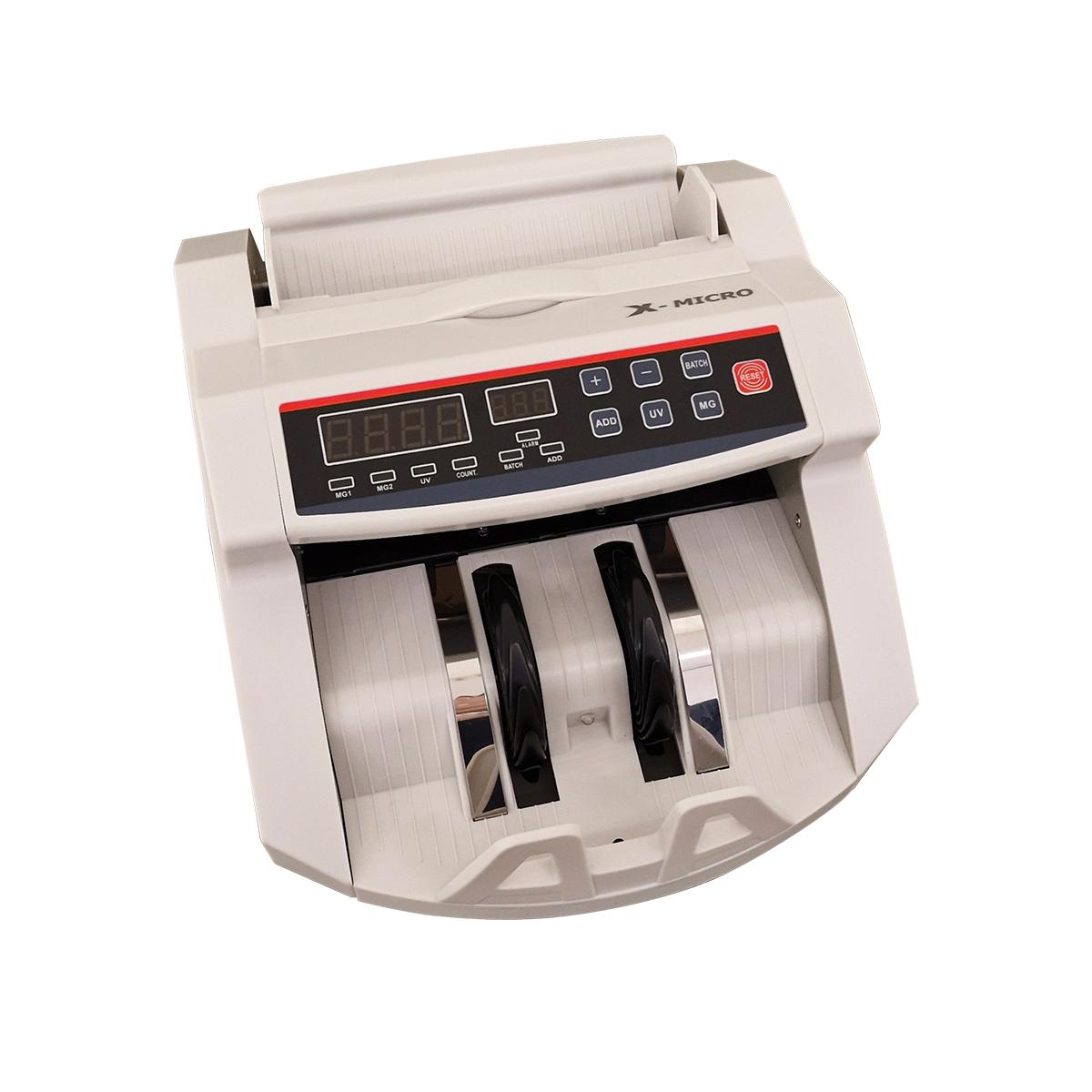 Maquina Contadora De Billetes X-Micro XM108 Con Detector UV